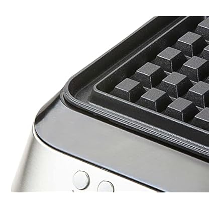 DOMO DO9219W Waffeleisen 'Waffle Genius' - Quadratische Waffeln 5x5-1600W – Edelstahl – Bild 6