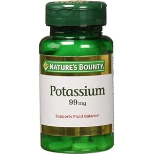 Nature’s Bounty Potassium Glu...