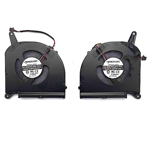 BestParts Ventilador de refrigeración de CPU y GPU para Gigabyte AORUS 17G YB XB WB KB SB, YC XC, YD XD KD (Intel 11ª generación y 10ª generación) (0.27 pulgadas de grosor)