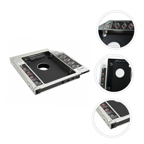 Adaptador para disco duro SSD 2.5" Gadpiparty aluminio negro miniatura 7