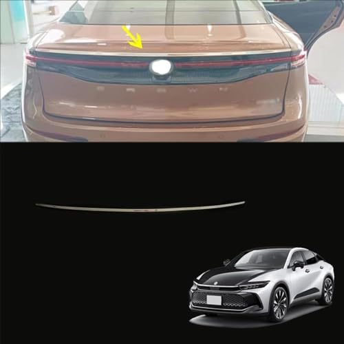 【Motors shop】新型クラウンクロスオーバーSH35リアトリムクラウンクロスオーバーアクセサリー外装パーツ アクセサリー ドレスアップ 1PCS CROWN CROSSOVER TZSH35 AZSH35 2022年9月〜 (タイプA)