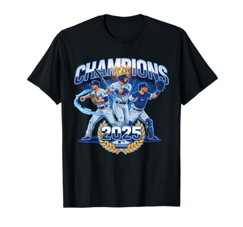 Champions 2025 Baseball Retro Celebration T-Shirt