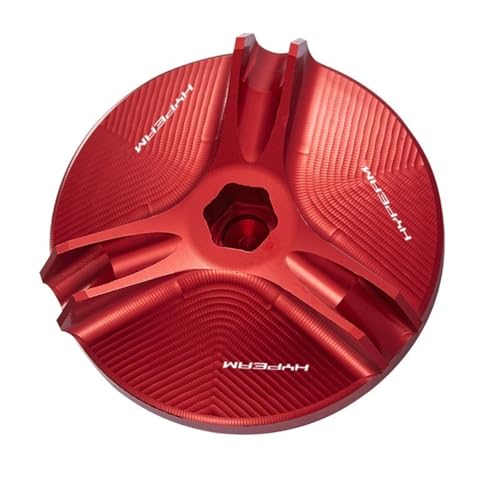 Tapa de llenado de aceite protectora para Ducati Hypermotard 821 2013-2015, color rosso