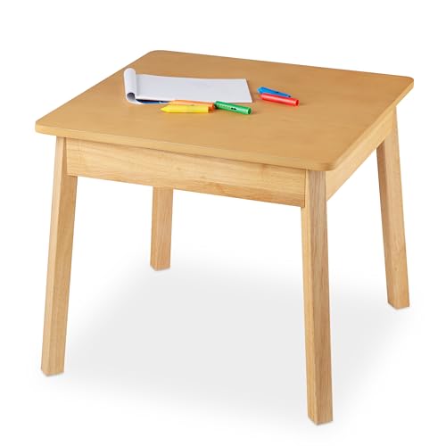 Table carrée Melissa & Doug en bois meuble robuste pour enfants
