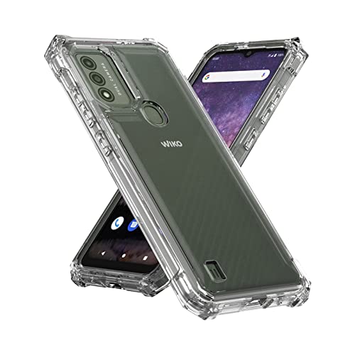 Ailiber For Wiko Voix Phone Case, Wiko Voix U616At Case With Screen Protector, 2 Layer Structure Protection, Shock-Absorbing Corners Tpu Bumper, Heavy Duty Rugged Protective Cover For Wiko Voix-Clear #TOP6