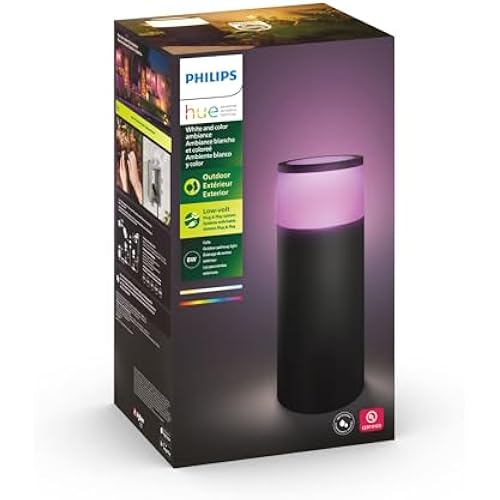 Philips Hue Calla Outdoor Pathway LED Light, 1-Pack