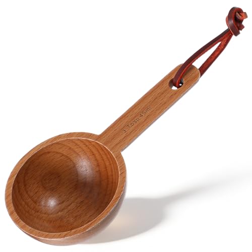 3 Tablespoon Scoop Wooden Measuring Cups 45ml 3 Tbsp Cookie ...