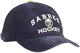 100 % Baumwolle Reebok NHL Official Team Slouch verstellbare Kappe, Büffelsäser, Einheitsgröße