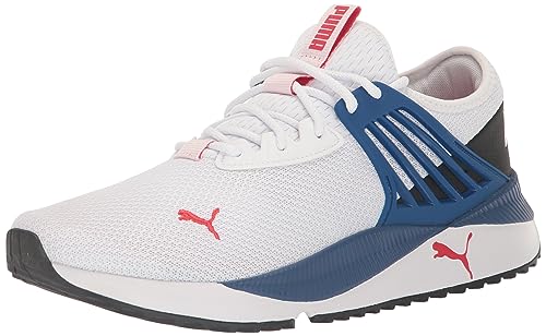 PUMA Womens Pacer Future Lace Up Sneakers Shoes Casual - White - Size 7 M