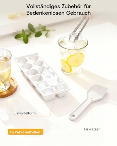 Upstreman 98L Gefrierschrank，Tiefkühltruhe mit 3 Fächer (1 Schublade)，Vier-Sterne-Kühlung Freezer, Gefrierschrank Kompakt UF98-Weiß