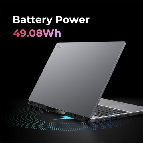 Image of CHUWI Intel Corebook X Pro Laptop 12Thgen I5-12450H Processor 15.6 inch Laptop With 16GB DDR4 RAM & 512GB SSD,FHD Display,Backlit Keyboard,Windows 11,Gray,3Xusb3.0,1Xhdmi,SD Card Slot,3.5MM,Camera Switch