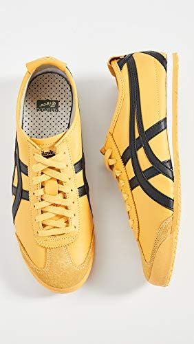 Onitsuka Tiger Unisex Mexico 66 1183C102 (Yellow/Black, US Footwear Size System, Adult, Men, Numeric, Medium, 6.5) - 3