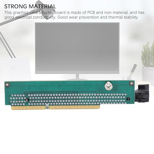 PCI E 16 Riser Card, Adapter Tiny 5 PCIE16 Riser for ThinkCentre M920q M920x M910x M720q P330, Transferable Graphics Support P1000 P620 P600 (Without Back Plate) - Thumbnail 6