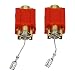 2x escobillas de carbón de motor 4,8mm AMP lavadora lavadora secadora Miele...