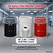 Interplas 55 Gallon Drum Liners – 3 Mil LDPE – BPA-Free Barrel Liners – 38