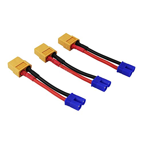 Adaptador EC2 a XT60 para solucionar problemas de conexión en batería Lipo