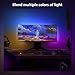Philips Hue White and Color Ambiance Gradient PC LED Lightstrip for 24'' to 27'' Monitors Requires Hue Hub, Compatible with Alexa, HomeKit, and Google Assistant, Black (578294)