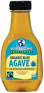 Wholesome Sweeteners Organic Blue Agave Syrup 900, ml (Packaging may vary)