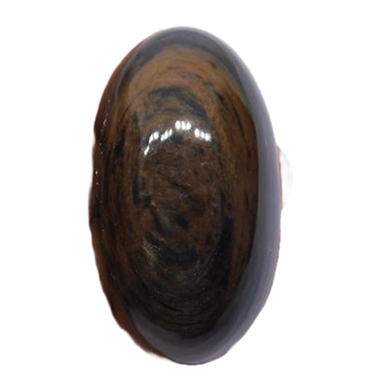 Obsidienne dorée cabochon de qualité supérieure 46x26mm pour bijou