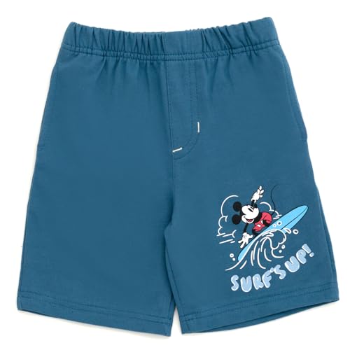 Image of Disney Lion King Toy Story Mickey Mouse Cars T-Shirt Tank Top and French Terry Shorts 3 Piece Outfit Set Toddler to Big Kid