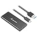 Produktbild Salcar M.2 SATA Externes SSD Gehäuse USB Festplattengehäuse Adapter USB Festplatten-Caddy/Gehäuse für M.2 SATA/B-Key/NGFF SSD 2230/2242/2260/2280