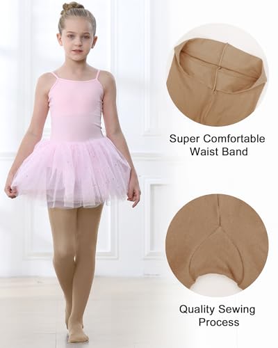 image for Stelle Girls Ballet Dance Students School Footed Tight (Toddler/Little