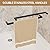44-48" W x 72" H Double Sliding Shower Doors for Bathroom, 1/4 inch(6mm) Clear Tempered Glass with Semi-Frameless Bypass Aluminum Frame & Stainless Steel Handle(Matte Black)