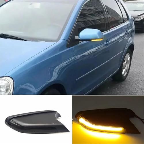 Luces LED intermitentes para espejo de VW Polo MK4 9N y Vento 2005-2010 2
