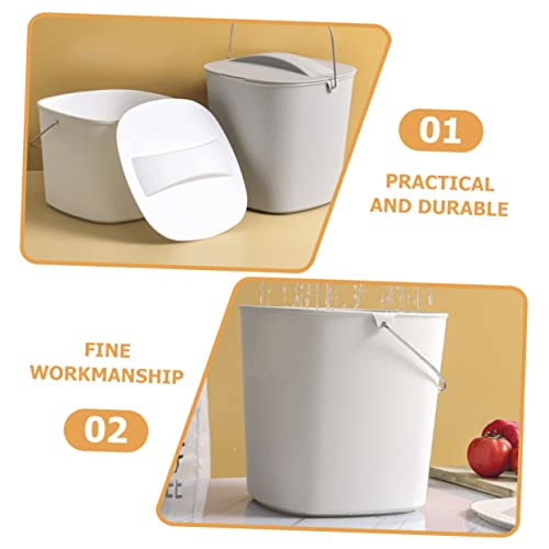 Cabilock Cubo de Basura Compacto para Cocina 1.56 lb miniatura 3