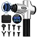 HOPOSO Massage Gun 30 Speed Levels Deep Tissue Massager Gun Cordless Handheld Electric Percussion Muscle Gun with 6 Massage Heads for Body Relaxation Pain Relief