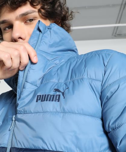 Image of Puma Men Polyester Lightweight Standard Length Padded Jacket