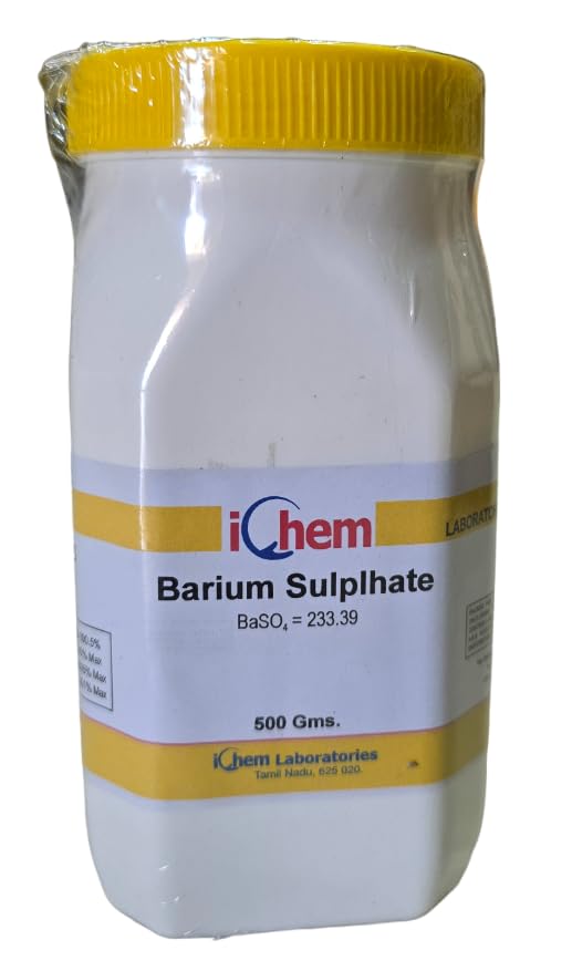 ICHEM Barium Sulphate L.R (500GM) Assay 97% Min (B0D3C46QZT) Amazon Price History, Amazon Price Tracker