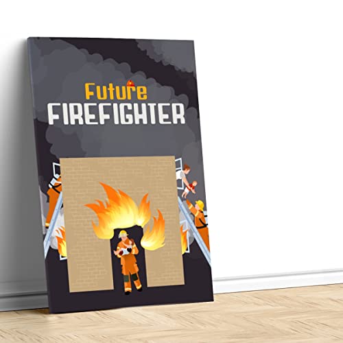Tableau Décoratif Futur Pompier pour remplacer les posters froissés - 4