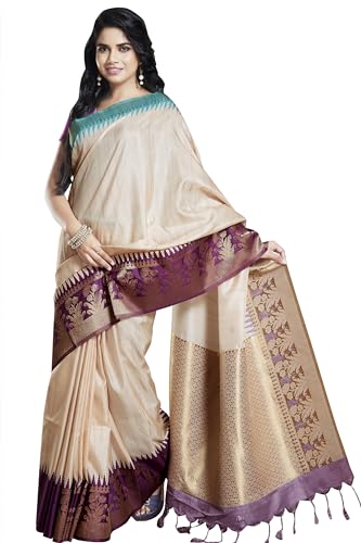 RANI SAAHIBA tussar silk saree in tussar silk – image 3