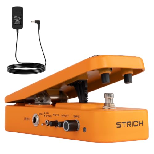 STRICH SW-2 2-in-1 Wah & Volume Pedal for Electric Guitar