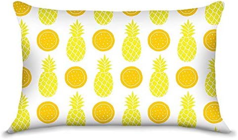 Slumberdown Tropical Twist Scented White Pillow Medium Support Designed for Back and Side Sleepers Bed Pillows