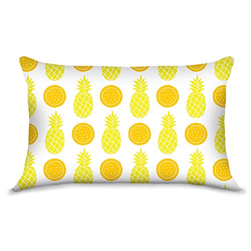 Slumberdown Tropical Twist Scented White Pillow Medium Support Designed for Back and Side Sleepers Bed Pillows