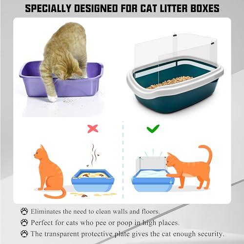 3 Protectores para Caja de Arena de Gato Talla Grande miniatura 3