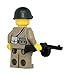 Modern Brick Warfare Russian WW2 Soldier PPSh Custom Minifigure