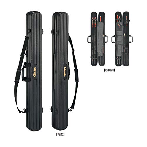 がまかつ(Gamakatsu) フィッシングロッドケース(ストレート) GC290 ブラック 135 3枚目