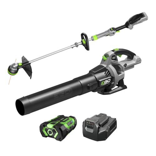 EGO Power+ ST1511LB 15 String Trimmer with POWERLOAD and 530 CFM Blower Combo Kit with 2.5Ah Battery and Charger
