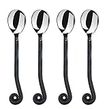 Gourmet Settings Treble Clef Stainless Steel Minispoons. Set of 4