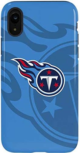 Skinit Pro Phone Case Compatible with iPhone XR - Officially Licensed NFL Tennessee Titans Black & White Design