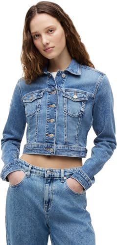 Tommy Jeans New Slim Trucker Jacket fini les vestes en jean sans forme