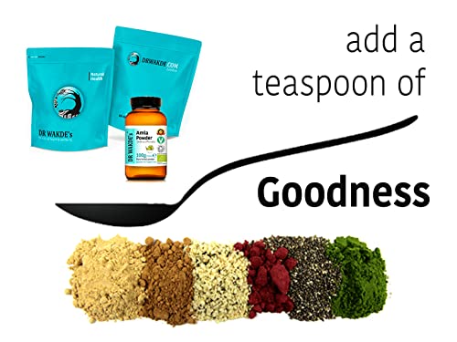 Dr Wakde's Aloe Vera Leaf Powder - 100G (3.5Oz) | Pure, Raw & Dried Powder | Natural Aroma And Freshness | Fine Powder | Vegan | Premium Grade | Nothing Added, Nothing Removed #TOP6