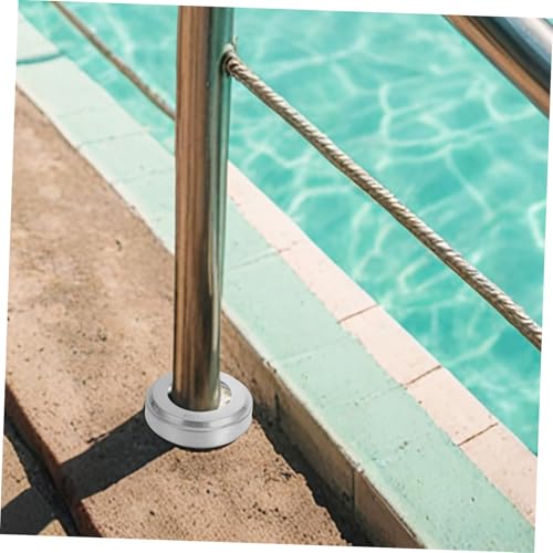 Tapas para Escaleras de Piscina de Acero Inoxidable Yardwe 4 Piezas miniatura 6