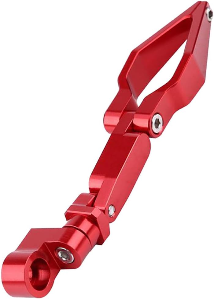 Motorcycle Brake Line Clamp Foldable Auto Repair Tool for Fuel and Heater Hoses Red Pliers for Motorcycle Tubing and Brake Line Fixing