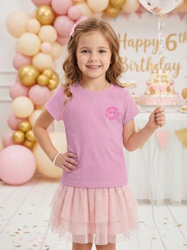 Image of YHHR Birthday Girl Shirt Tie Dye Girls Birthday Shirts 7-14 Year Kids Tops | Girls Birthday T Shirt, Cute B-Day Gifts Party Tops ,Birthday Outfits ,Letter Print Tees ,Graphic Short Sleeve Tee Tops