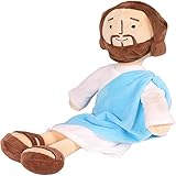 Stuffed Doll，My Friend Jesus Plush Doll，13' Classic Jesus Plush Christ Religious Toy, Savior...