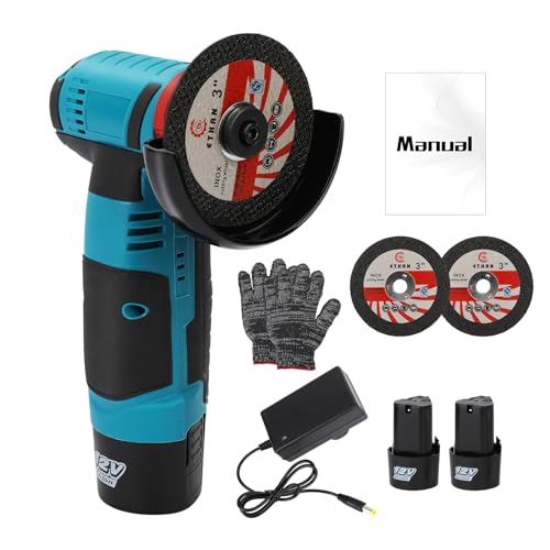 loyliawa 12V Brushless Mini Angle Grinder
